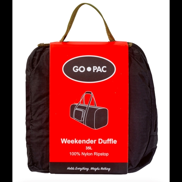 ⭐BNWT Go Pac Weekender Duffle 35L in Color NightForest - Picture 2 of 11